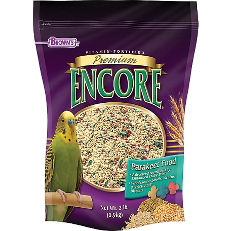 Encore Premium Parakeet Food, 2 lb.