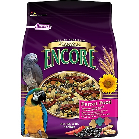 Encore Premium Parrot Food, 8 lb.