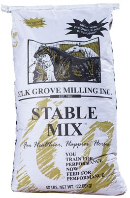 Elk Grove Milling Stable Mix Pellet Horse Feed, 50 lb.