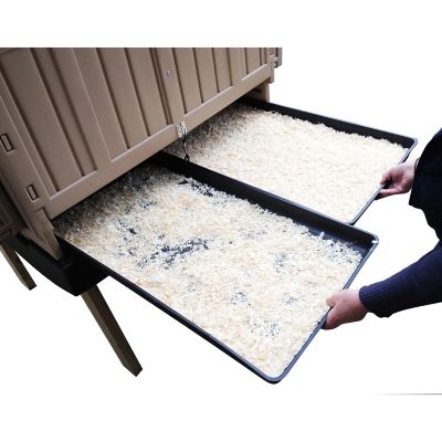 Image showing  Plastic Chicken Coop, 15 Chicken Capacity, Large
