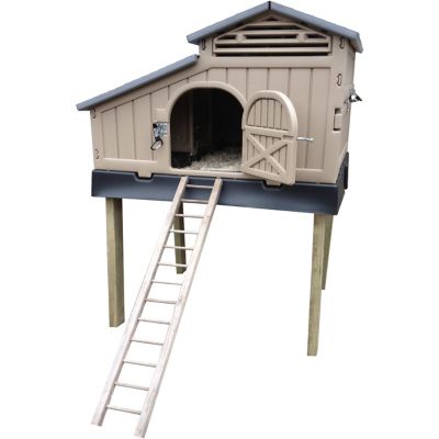 Image showing  Regular Plastic Chicken Coop, 6 Chicken Capacity