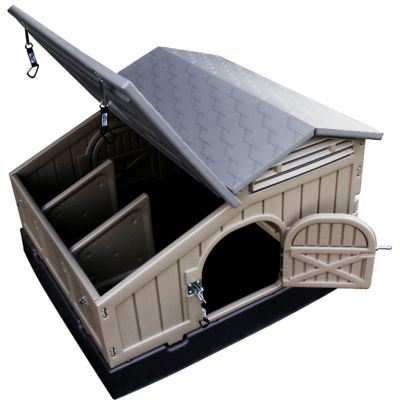 Image showing  Regular Plastic Chicken Coop, 6 Chicken Capacity