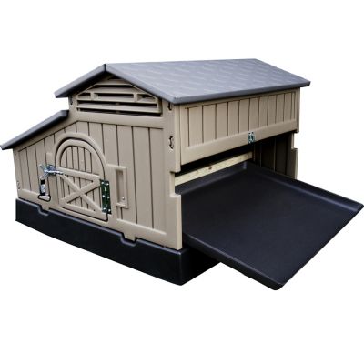 Image showing 5 th Snap Lock Regular Plastic Chicken Coop, 6 Chicken Capacity