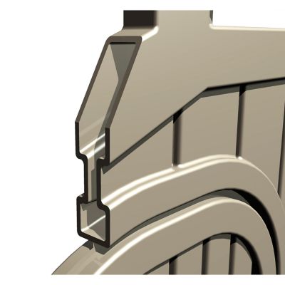 Image showing 6 th Snap Lock Regular Plastic Chicken Coop, 6 Chicken Capacity