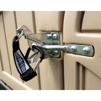 Image showing 7 th Snap Lock Regular Plastic Chicken Coop, 6 Chicken Capacity