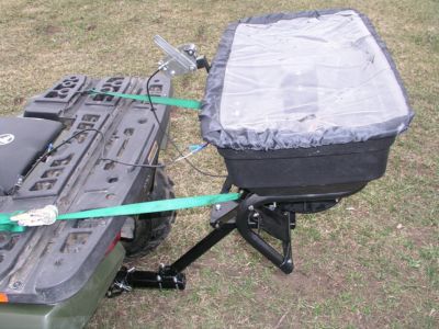Image showing 6 th Field Tuff 125 lb. Capacity 12 ft. Receiver-Mount Spreader