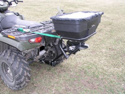 Image showing 7 th Field Tuff 125 lb. Capacity 12 ft. Receiver-Mount Spreader