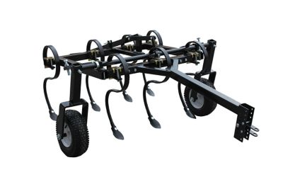 Field Tuff Steel Tow Behind Sleeve Hitch Garden Cultivator Soil Tiller Disc  Harrow Tractor Attachment With 39 Inch Working Width, 11 Inch Discs, Black  : Target