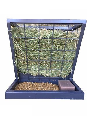 Rugged Ranch Sheep and Goat 3-in-1 Hanging Feeder