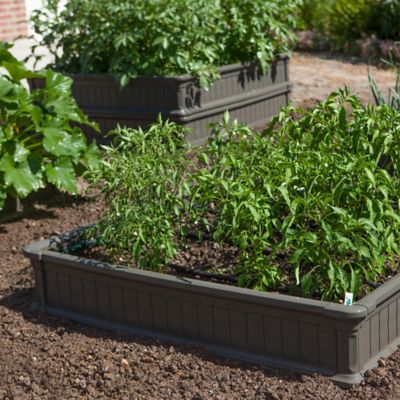 Image showing 5 th Lifetime HDPE Raised Garden Bed, 4 x 4ft.