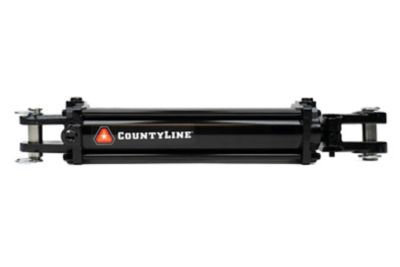 CountyLine 4 in. Bore x 8 in. Stroke Tie Rod Hydraulic Cylinder, 1.5 in. Rod Diameter, 2,500 PSI