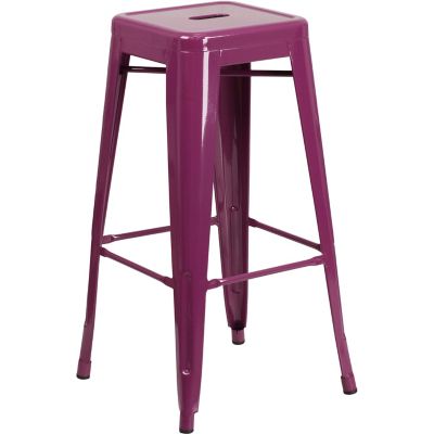 Flash Furniture High Backless Indoor/Outdoor Bar Stool, 17 in. x 30 in.