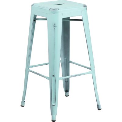 Flash Furniture High Backless Indoor/Outdoor Bar Stool, 17 in. x 30 in.