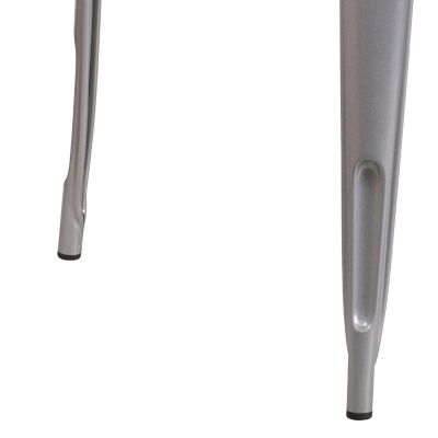 Image showing 6 th Flash Furniture Square Metal Indoor/Outdoor Table, 31.5 in.