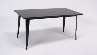 Image showing  Rectangular Metal Indoor/Outdoor Table, 63 in. x 31.5 in. x 29.5 in.