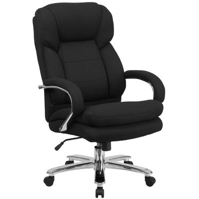 Flash Furniture Hercules Big And Tall Executive Desk Swivel Chairs, 500 Lb. Capacity