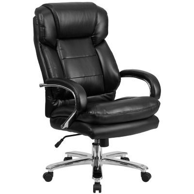 Flash Furniture HERCULES Series Big and Tall Executive Desk Swivel Chairs, 500 lb. Capacity