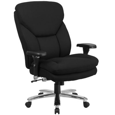 Flash Furniture HERCULES Series Big and Tall Executive Desk Swivel Chairs, 400 lb. Capacity, Fabric