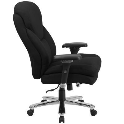 Image showing  HERCULES Series Fabric Big and Tall Executive Desk Swivel Chairs, 400 lb. Capacity