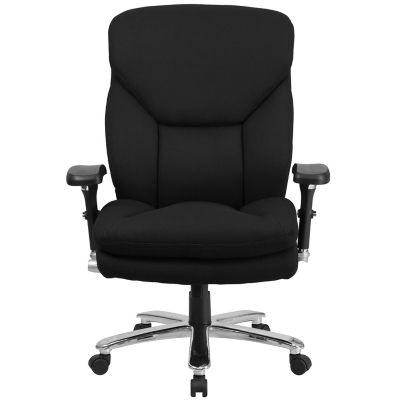 Image showing  HERCULES Series Fabric Big and Tall Executive Desk Swivel Chairs, 400 lb. Capacity