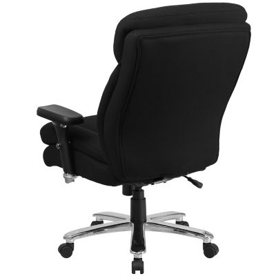 Image showing  HERCULES Series Fabric Big and Tall Executive Desk Swivel Chairs, 400 lb. Capacity
