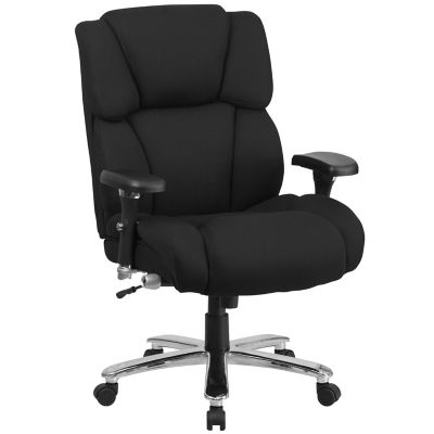 Flash Furniture HERCULES Big and Tall Executive Desk Swivel Chairs, 400 lb. Capacity, Fabric