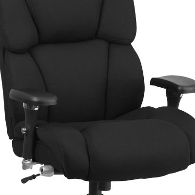 Image showing 8 th Flash Furniture HERCULES Big and Tall Executive Desk Swivel Chairs, 400 lb. Capacity, Fabric