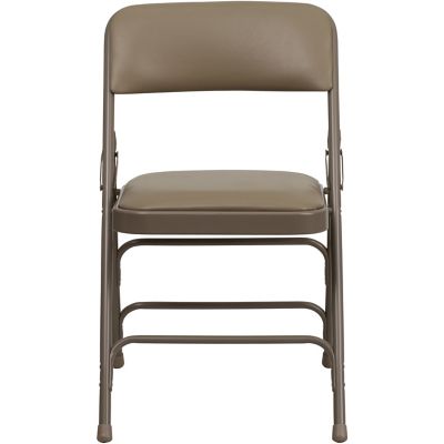 Image showing  HERCULES Series Metal Folding Chair, 300 lb. Capacity, Navy/Gray