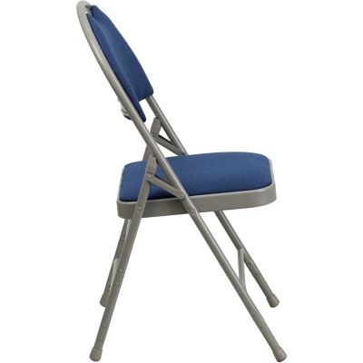 Image showing 1 th Flash Furniture HERCULES Series Metal Folding Chairs, HAMC705AF3NVY