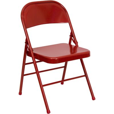 Image showing  Hercules Series Metal Folding Chair, 300 lb. Capacity
