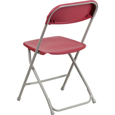 Image showing  HERCULES Series Premium Folding Plastic Party Chairs, 800 lb. Capacity