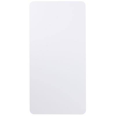 Image showing 7 th Flash Furniture Kids' Plastic Rectangular Folding Table, 4.93 ft., Granite White