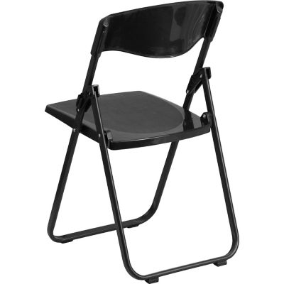 Image showing  HERCULES Series Plastic Folding Chairs, 880 lb. Capacity, White