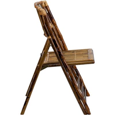 Image showing  American Champion Bamboo Folding Chair, 300 lb. Capacity