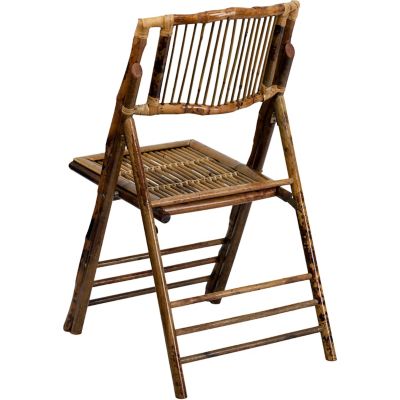 Image showing  American Champion Bamboo Folding Chair, 300 lb. Capacity