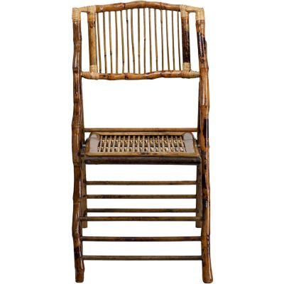 Image showing  American Champion Bamboo Folding Chair, 300 lb. Capacity