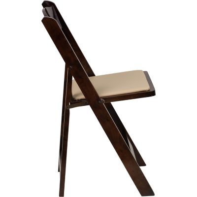 Image showing  HERCULES Series Wooden Folding Chairs, Natural, XF2903NATURAL
