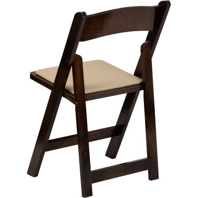 Image showing  HERCULES Series Wooden Folding Chairs, Natural, XF2903NATURAL