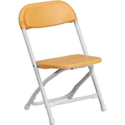 Flash Furniture Kids' Plastic Folding Chair, 14 in. x 13 in. x 20.5 in.