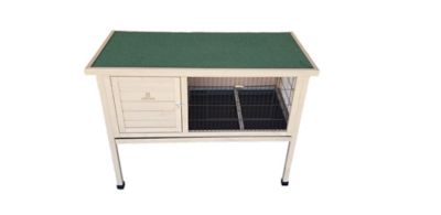 Rugged Ranch Bunny Bungalow Deluxe Rabbit Hutch