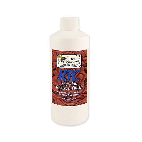 Bee Natural Leathercare RTC Leather Tack Sheridan Resist and Finish Leather Cleaner,, 1 pt.