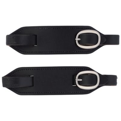 Weaver Leather Ken McNabb Slobber Straps, Black