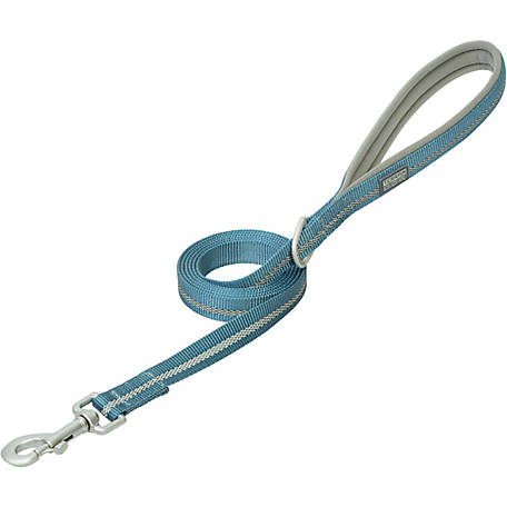 Surfin USA Nylon Dog Leash Surfin USA Tella & Stella Neoprene Lined Handle for your Comfort 5 ft long ¾ in Wide Leash Safe & Heavy Duty Rotating Carabiner Clip for your Companion’s Safety. Solid D Ring Sewn in for Hooking Accessories