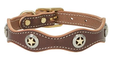 Weaver Leather Lone Star Legend Dog Collar, 06-1712-ST-17