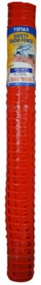 Tenax 50 ft. x 4 ft. Safety Snow Fence, Orange