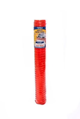 Tenax 100 ft. x 4 ft. Safety Snow Fence, Orange