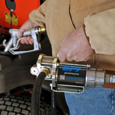 Image showing 7 th GPI 8 GPM 12V Portable Fuel Transfer Pump