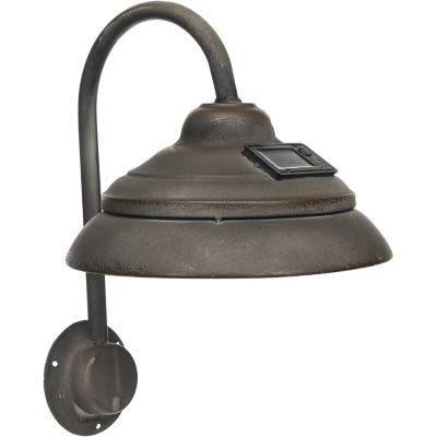 Red Shed Soft Glowing Rustic Solar Powered Lamp 1267670 At