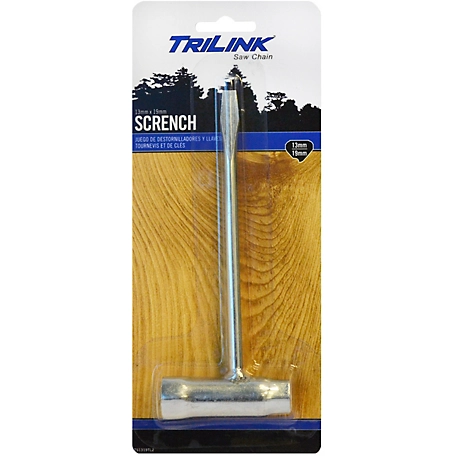 TriLink Saw Chain Chainsaw Scrench, 13mm x 19mm