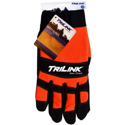 TriLink Saw Chain Chainsaw Safety Gloves, 1 Pair